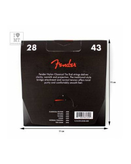 FENDER 100 Струни для класичних гітар-foto2