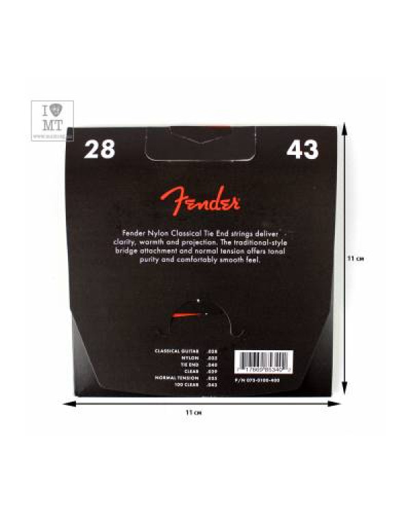 FENDER 100 Струни для класичних гітар