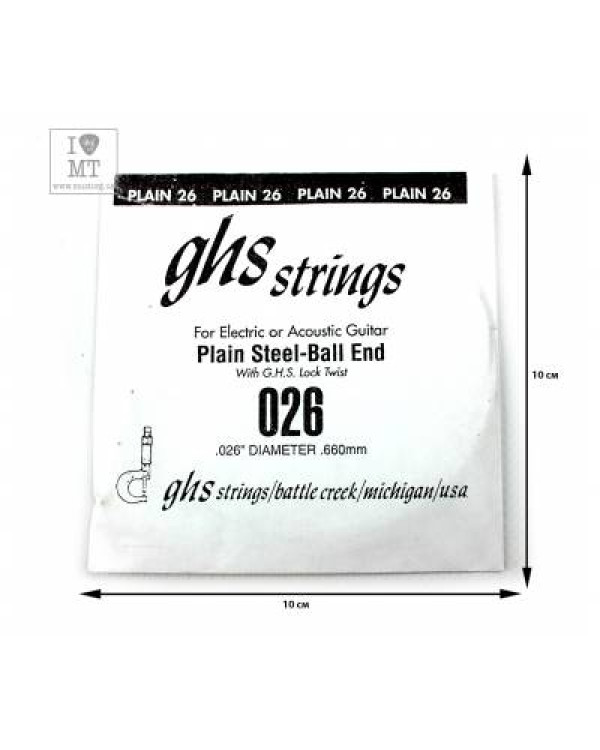 GHS STRINGS 026 Струна для акустичної гітари