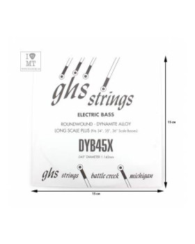 GHS STRINGS DYB45X Струна для бас-гітари-foto2