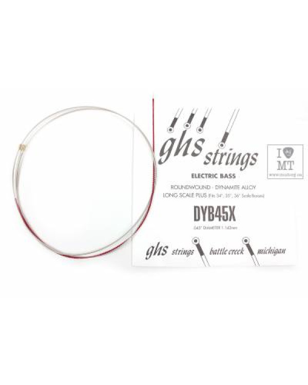 GHS STRINGS DYB45X Струна для бас-гітари
