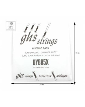 GHS STRINGS DYB85X Струна для бас-гітари-foto2