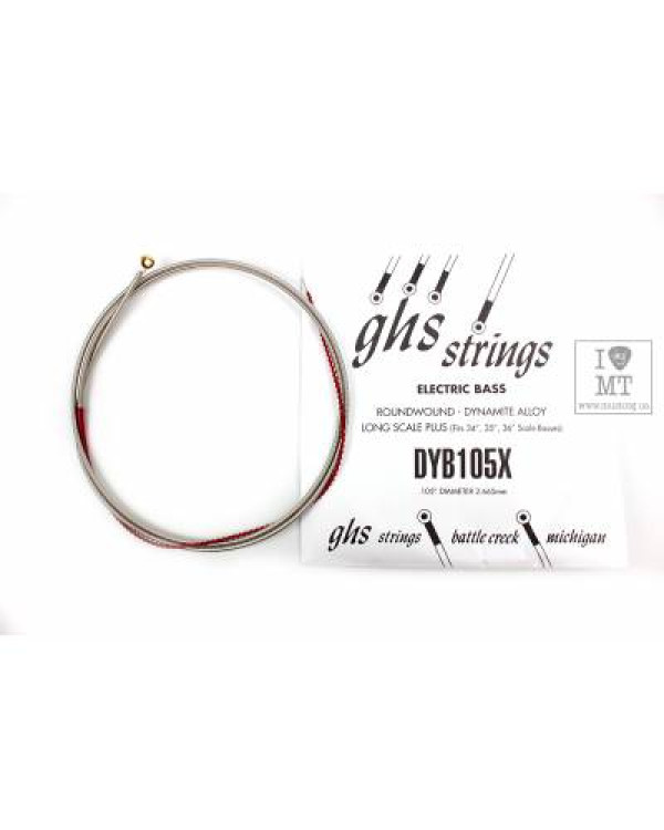 GHS STRINGS DYB105X Струна для бас-гітари