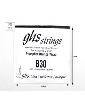 GHS STRINGS B30 Струна для акустичної гітари-foto2