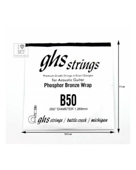 GHS STRINGS B50 Струна для акустичної гітари-foto2