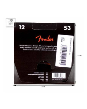 FENDER 60L Струни для акустичних гітар-foto2