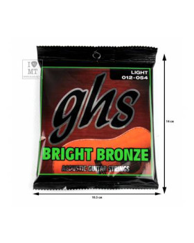 GHS STRINGS BRIGHT BRONZE SET BB30L Струни для акустичних гітар-foto2