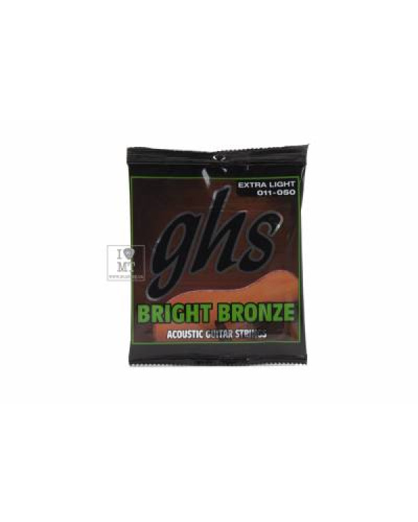 GHS STRINGS BRIGHT BRONZE BB20X Струни для акустичних гітар