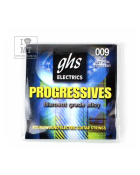 GHS STRINGS PROGRESSIVES PRXL 09-42 Струни для електрогітар