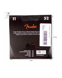 FENDER 60CL Струни для акустичних гітар-foto2