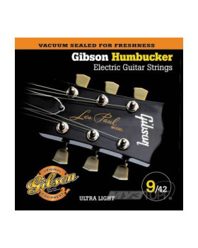 GIBSON SEG-SA9 HUMBUCKER SPECIAL ALLOY .009-.042 Струни для електрогітар GIBSON SEG-SA9 HUMBUCKER SPECIAL ALLOY .009-.042 Струни для електрогітар