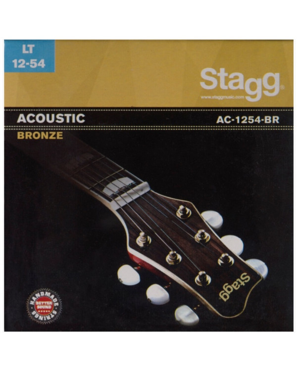 Струни для акустичної гітари STAGG G AC-1254-BR