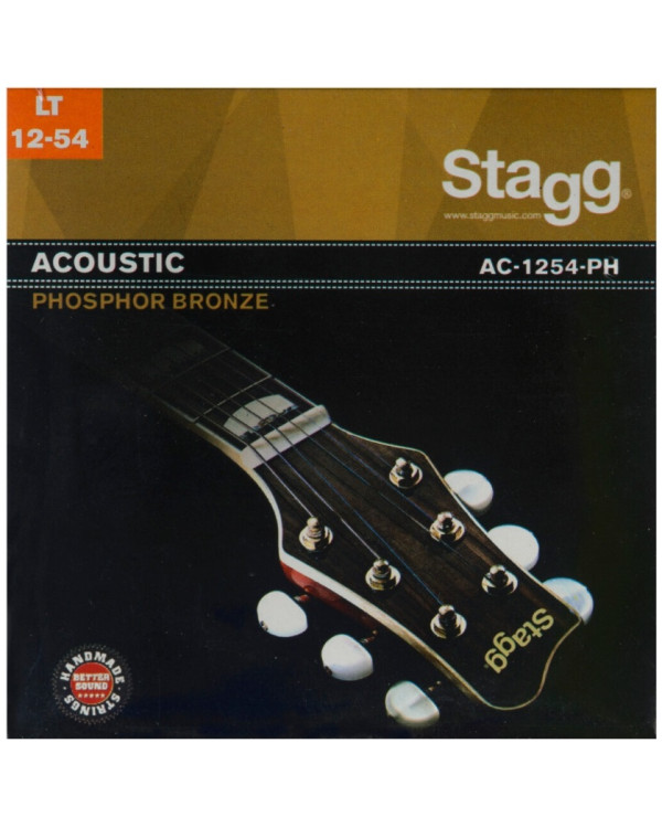 Струни для акустичної гітари STAGG G AC-1254-PH