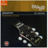 Струни для акустичної гітари STAGG G AC-1254-PH