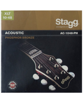 Струни для акустичної гітари STAGG G AC-1048-PH
