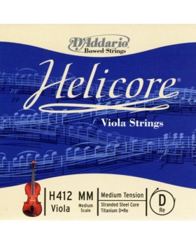Струна для альта D'ADDARIO HELICORE VIOLA SINGLE D STRING Medium Scale Medium Tension-foto2