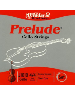 Струни для віолончелі D'ADDARIO PRELUDE CELLO STRING SET 4/4 Scale Heavy Tension-foto2