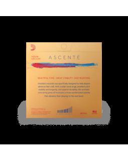 Струна для скрипки D'ADDARIO ASCENT'E VIOLIN STRING SET 4/4 Scale Medium Tension-foto3