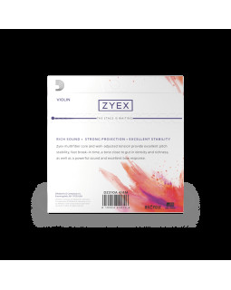 Струни для скрипки D'ADDARIO ZYEX VIOLIN STRING SET 4/4 MEDIUM TENSION-foto3