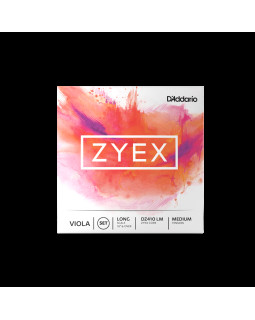 Струни для альта D'ADDARIO ZYEX VIOLA STRING SET (Long Scale, Medium Tension)