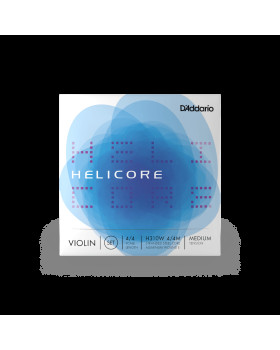Струни для скрипки D'ADDARIO HELICORE VIOLIN STRING SET WOUND E 4/4 Scale Medium Tension