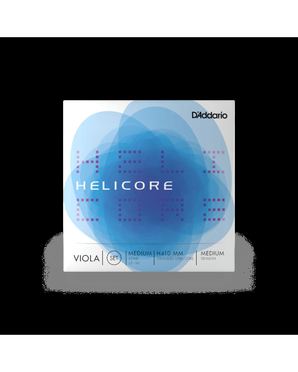 Струни для альта D'ADDARIO HELICORE VIOLA STRING SET Medium Scale Medium Tension