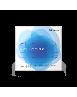 Струни для віолончелі D'ADDARIO HELICORE CELLO STRING SET 4/4 Scale Heavy Tension