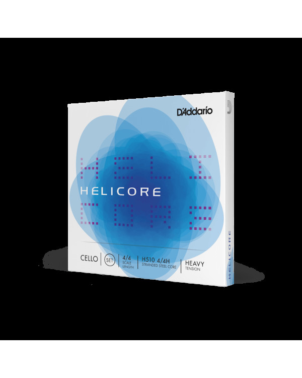 Струни для віолончелі D'ADDARIO HELICORE CELLO STRING SET 4/4 Scale Heavy Tension