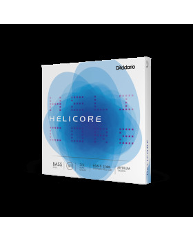 Струни для контрабасу D'ADDARIO HELICORE SOLO BASS STRING SET 3/4 Scale Medium Tension-foto2