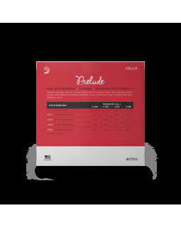 Струни для віолончелі D'ADDARIO PRELUDE CELLO STRING SET 3/4 Scale Medium Tension-foto3
