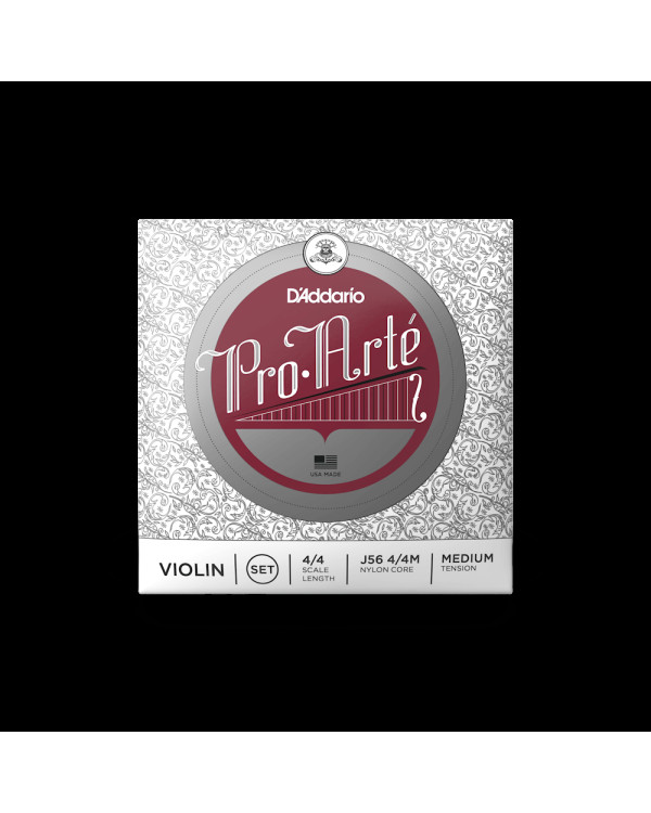 Струни для скрипки D'ADDARIO PRO-ART'E VIOLIN STRING SET 4/4 Scale Medium Tension