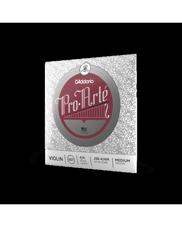 Струни для скрипки D'ADDARIO PRO-ART'E VIOLIN STRING SET 4/4 Scale Medium Tension