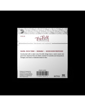 Струни для скрипки D'ADDARIO PRO-ART'E VIOLIN STRING SET WITH WOUND E 4/4 Scale Medium Tension-foto3