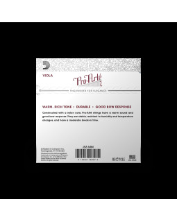 Струни для альта D'ADDARIO PRO-ART'E VIOLA STRING SET Medium Scale Medium Tension-foto3