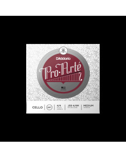 Струни для віолончелі D'ADDARIO PRO-ART'E CELLO STRING SET 4/4 Scale Medium Tension