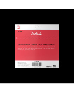 Струни для альта D'ADDARIO PRELUDE VIOLA STRING SET Medium Scale Medium Tension-foto3