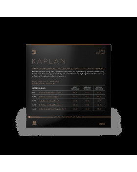 Струни для контрабасу D'ADDARIO KAPLAN BASS STRING SET 3/4 Scale, Medium Tension-foto3