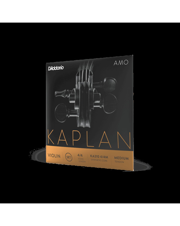 Струни для скрипки D'ADDARIO KAPLAN AMO VIOLIN STRING SET 4/4 Scale Medium Tension