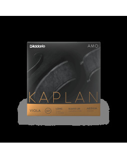 Струни для альта D'ADDARIO KAPLAN AMO VIOLA STRING SET Long Scale Medium Tension