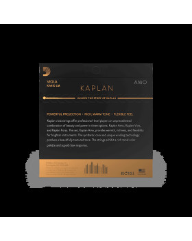Струни для альта D'ADDARIO KAPLAN AMO VIOLA STRING SET Long Scale Medium Tension-foto3