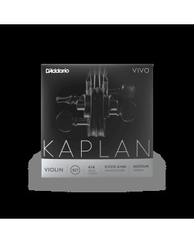 Струни для скрипки D'ADDARIO KAPLAN VIVO VIOLIN STRING SET 4/4 Scale Medium Tension