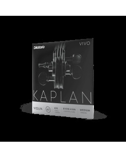 Струни для скрипки D'ADDARIO KAPLAN VIVO VIOLIN STRING SET 4/4 Scale Medium Tension-foto2