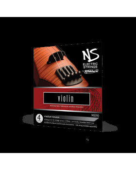 Струни для електроскрипки D'ADDARIO NS ELECTRIC VIOLIN STRING SET 4/4 Scale Medium Tension-foto2