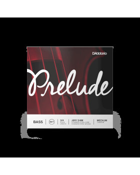 Струни для контрабасу D'ADDARIO PRELUDE BASS STRING SET 3/4 Scale Medium Tension