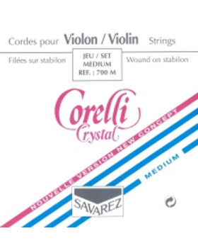 SAVAREZ 700 М Струни для скрипки Corelli Crystal Medium