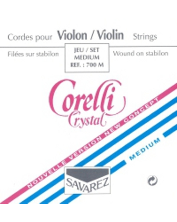 SAVAREZ 700 М Струни для скрипки Corelli Crystal Medium