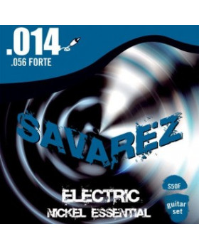 SAVAREZ S50F Струни для електрогітари Nickel Essential 0,14-0,56 Forte