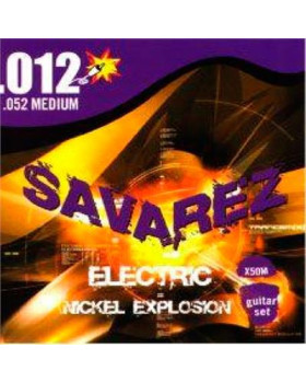 SAVAREZ Х50М Струни для електрогітари Nickel Explosion 0,12-0,52 Medium