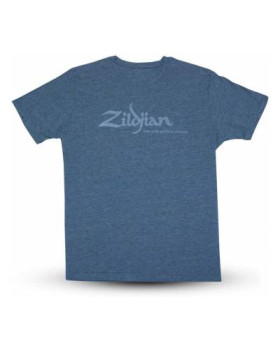 ZILDJIAN HEATHERED BLUE TEE SHIRT XL Футболка