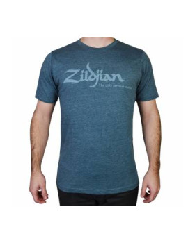 ZILDJIAN HEATHERED BLUE TEE SHIRT XL Футболка-foto2